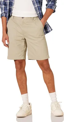 Amazon Essentials Hombre Pantalones Cortos Chino Clásico de 23 cm Mejor Oferta