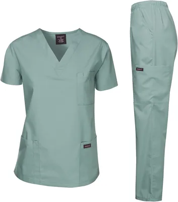 Dagacci Scrubs Medical Uniform Set