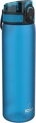 ION8 Wasserflasche, Auslaufsicher, Einhandöffnung, Sichere Verschluss, Spülmaschinenfest, BPA-frei, Tragegriff, Klappdeckel