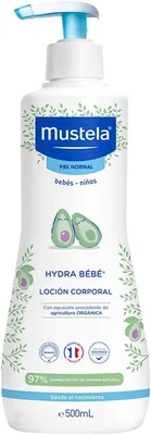 Mustela Hydra Bebé, Loción Corporal Hidratante, 500ml - Mejor Precio