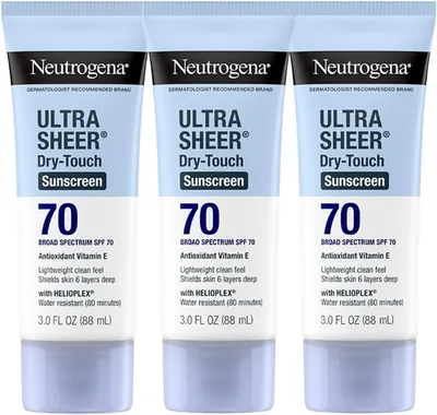 Neutrogena Ultra Sheer Dry Touch Sunscreen SPF 70