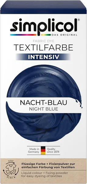 Simplicol Intense Fabric Dye (18 Colours)