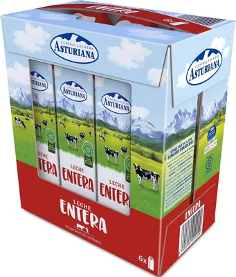 Leche entera CLA 6x1L - Mejor Oferta