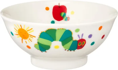 Harapeko Aomushi Rice Bowl for Kids, 4.1in, White - Best Deal