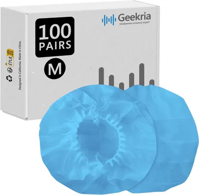 Geekria 100 Pairs Ear Covers for Bose QC45, Sony MDR-7506, Beats Studio PRO - Best Deal