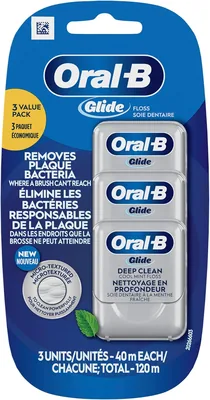 Oral-B Glide Cool Mint Floss 3 Pack Best Deal