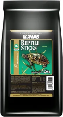 Lomas Alimento para Tortugas y Anfibios 1.5 kg Sticks con Vitaminas C - 29% de Descuento