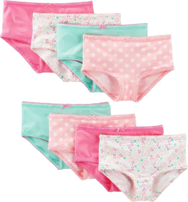 Girls' Underwear 8-Pack