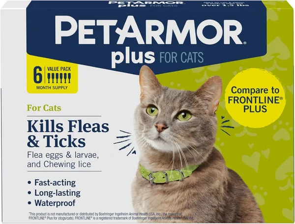 PetArmor Plus Flea and Tick Prevention for Cats