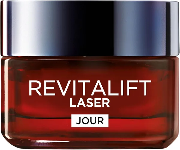 L'Oréal Paris - Soin Profond Anti-Âge pour le Visage - Crème Quotidienne Anti-Âge à Action Triple - avec Acide Hyaluronique, Pro-Retinol et Vitamine