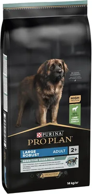 Purina Pro Plan Aliment pour Chiens Sensible à la Digestion Grand Canin Lambe 14 kg | Nourriture pour Chien Sensible au Lambe