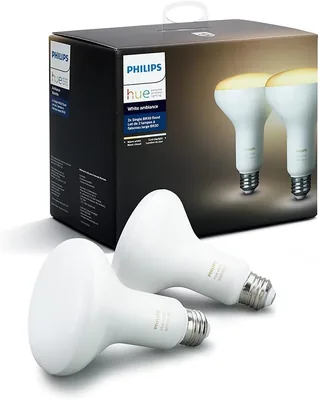 Philips Hue White Ambiance BR30 2-Pack LED Flood Light Best Deal