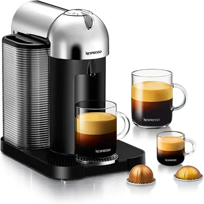Nespresso Vertuo Chrome Coffee Maker Best Deal