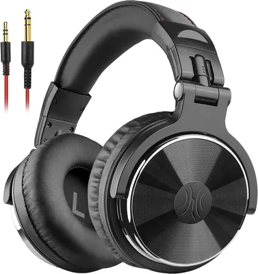 OneOdio Pro-10 Auriculares Diadema para Estudio y Mezcla DJ con Controladores de Neodimio 50mm y Micrófono en Línea - 99% de Descuento