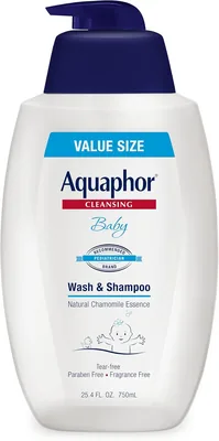 Aquaphor Baby Wash & Shampoo, 25.4 oz Pump Bottle - Best Deal