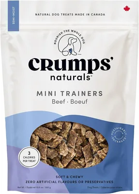 Crumps' Naturals Mini Trainers Beef Treats 70% Off