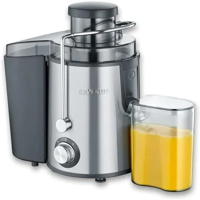 SEVERIN Juicer, 17% Off - Låg nivå av lära för vitaminrik jus, Inoxstahjn Elektrisk Jusare, 500 ml Sammanfattning