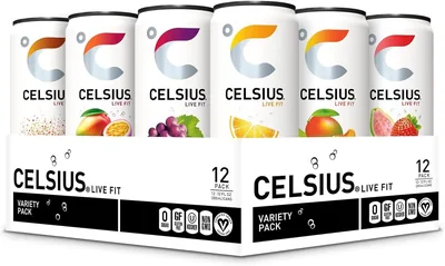 CELSIUS Energy Drink Variety Pack 12 Fl Oz Best Deal