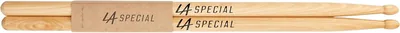 LA Specials Baquetas Hickory 5B, Punta de Madera, Paquete de 3 Pares