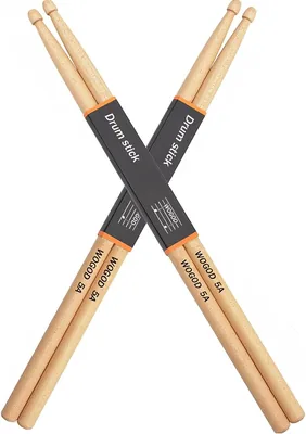 WOGOD Maple Drum Sticks 5A (2 Pair) Best Deal