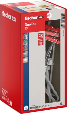 Fischer DuoTec 10 Plasterboard Toggle Fixings