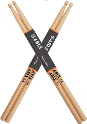 5A Wood Tip Drumsticks (2 Pair Maple)