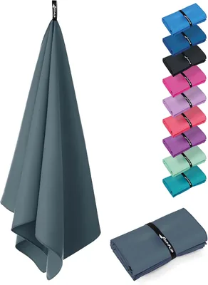 Fit-Flip Mikrofasertücher - Kompakt und leicht - für Sport, Strand und Sauna - schnelle Trocknung - 50% Rabatt