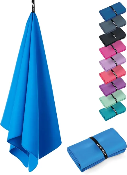 Fit-Flip Microvezel Handdoeken - Compact, Ultralicht en Snel Droog - De Perfecte Sporthanddoek, Strandhanddoek en Reishanddoek (1x 10)