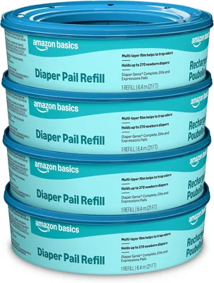Diaper Genie Refills - Unscented, 1080 Count (4 x 270)