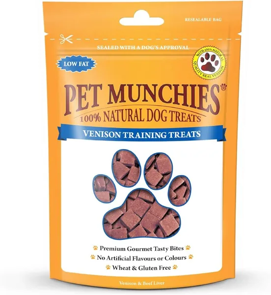 Pet Munchies Venison & Beef Liver Dog Training Treats