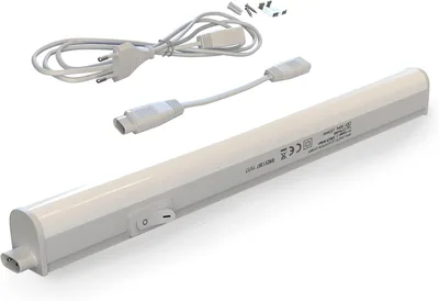 BRILONER - Barra LED sotto mobile cucina, Luce Neutra Bianca, Lampada 31.3 x 2.2 x 3 cm, 4 W, 11% di Sconto