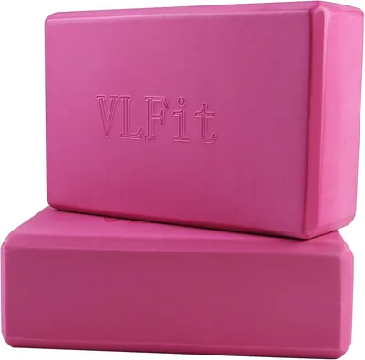 Blocchi Yoga VLFit 2 Pezzi - Blocco di Schiuma EVA per Yoga, Pilates e Stretching | Miglior Prezzo