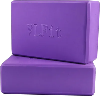 VLFit Hi-Density Yoga Blocks Set of 2