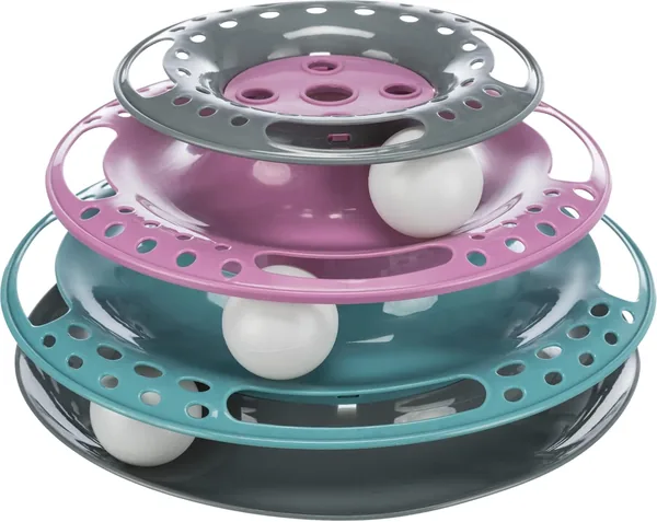 Tour de jeu TRIXIE 41345 pour attraper les balles, plastique, diamètre 25 × 13 cm - 55% Off