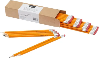 Basics Wood-Cased Pencils Orange Best Deal