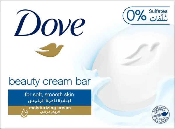 Dove Moisturising Soap Bar Nourishing formula for all skin types