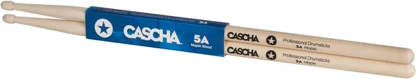 Bâtonnets de batterie CASCHA Professionnels 5A en bois deérable - Économisez 16% 