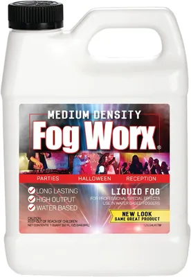 FogWorx Fog Juice - 1 Quart Odorless Fog Fluid