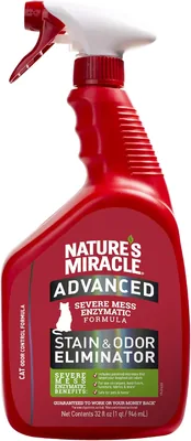 Nature's Miracle Cat Stain & Odor Eliminator Spray, 32 fl oz | Save 6%