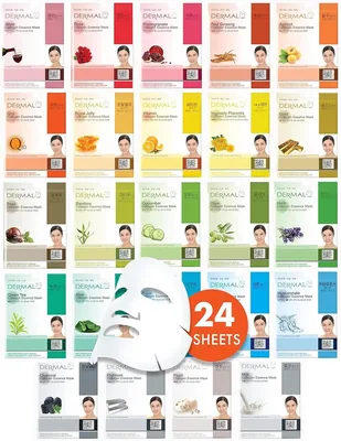 DERMAL Korean Collagen Face Mask - Best Deal