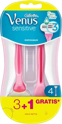 Rasoirs jetables Gillette Venus Sensible 3+1 - Meilleure affaire