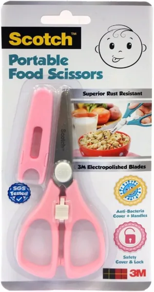 3M™ Scotch™ Portable Food Scissors, Pink - Best Deal