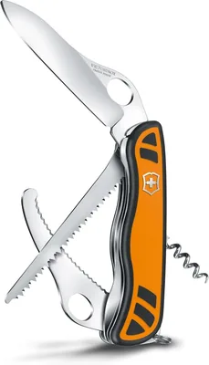 Victorinox Hunter XT Grip - Nóż wielofunkcyjny z ostrzem typu waidka, 6 funkcji