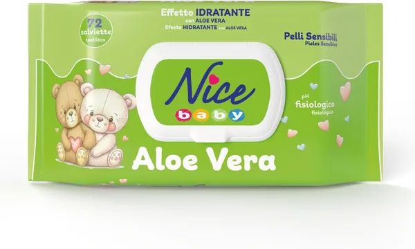 Nice Baby Aloe Vera Nappy Changing Wipes