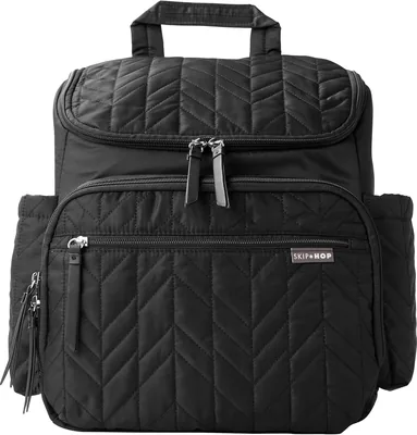 Skip Hop Forma Diaper Backpack Jet Black