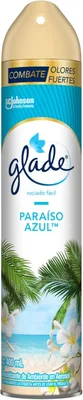 Glade Aerosol Aromatizante De Ambiente Instantáneo, Aroma Paraíso Azul, 400 Ml