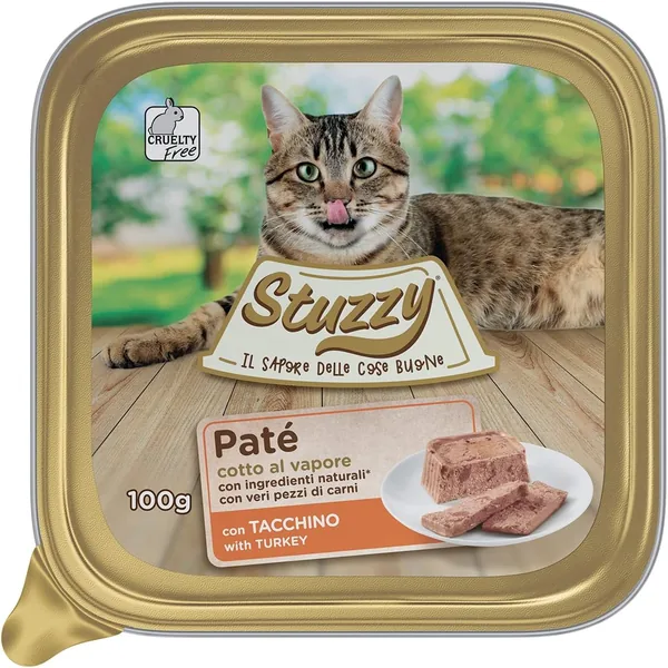 Stuzzy Mister, mokra karma dla dorosłych kotów, smak indyka, 3,2 kg - Najlepszy Deal