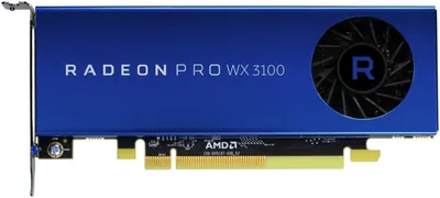 Tarjeta gráfica AMD Radeon Pro WX 3100 - 1.22 GHz Core - 4 GB GDDR5 - Medio tamaño - Espacio de ranura única requerido
