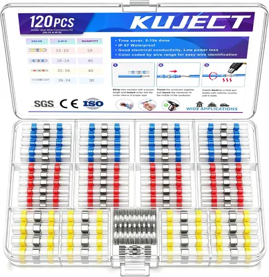 Kuject Solder Seal Wire Connectors Kit
