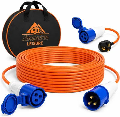 Xtremeauto Caravan Hook Up Cable Set 25M